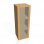 Policová skriňa Strong, zámok, L, 40x115,2x40 cm, buk/buk 