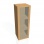 Policová skriňa Strong, zámok, L, 40x115,2x40 cm, buk/buk 