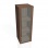 Policová skriňa Strong, zámok, P, 40x115,2x40 cm, orech/orech 