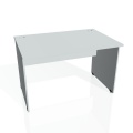 Písací stôl  Hobis Gate GS 1200 - sivá/sivá