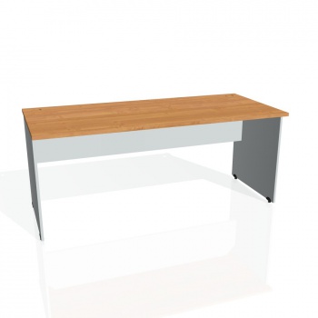 Písací stôl  Hobis Gate GS 1800 - jelša/sivá