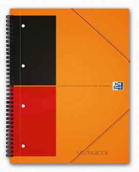 Blok Oxford International Meetingbook A4+, linajkový