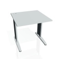 Písací stôl Hobis Flex FS 800 - sivá/kov