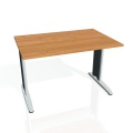 Písací stôl Hobis Flex FS 1200 - jelša/kov