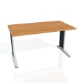 Písací stôl Hobis Flex FS 1400 - jelša/kov