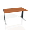 Písací stôl Hobis Flex FS 1400 - čerešňa/kov