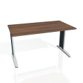 Písací stôl Hobis Flex FS 1400 - orech/kov
