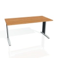 Písací stôl Hobis Flex FS 1600 - jelša/kov