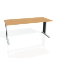 Písací stôl Hobis Flex FS 1800 - buk/kov