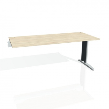 Písací stôl Hobis Flex FS 1800 R - agát/kov