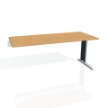 Písací stôl Hobis Flex FS 1800 R - buk/kov
