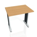 Písací stôl Hobis Flex FE 800 - buk/kov