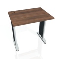 Písací stôl Hobis Flex FE 800 - orech/kov