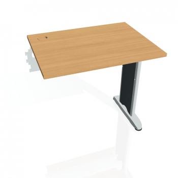 Písací stôl Hobis Flex FE 800 R - buk/kov