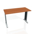Písací stôl Hobis Flex FE 1200 - čerešňa/kov