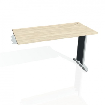 Písací stôl Hobis Flex FE 1200 R - agát/kov