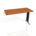Písací stôl Hobis Flex FE 1200 R - čerešňa/kov