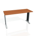 Písací stôl Hobis Flex FE 1400 - čerešňa/kov