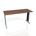 Písací stôl Hobis Flex FE 1400 - orech/kov