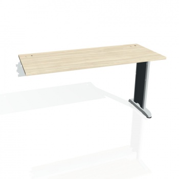Písací stôl Hobis Flex FE 1400 R - agát/kov