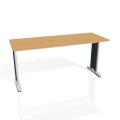 Písací stôl Hobis Flex FE 1600 - buk/kov