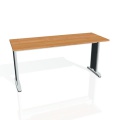 Písací stôl Hobis Flex FE 1600 - jelša/kov