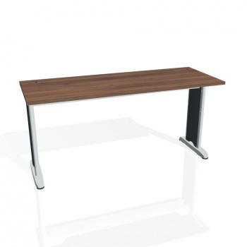 Písací stôl Hobis Flex FE 1600 - orech/kov