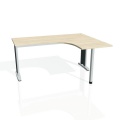 Písací stôl Hobis Flex FE 60 L - agát/kov
