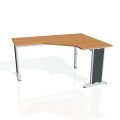 Písací stôl Hobis Flex FEV 60 L - jelša/kov
