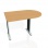 Doplnkový stôl Flex, 120x75,5x80 cm, buk/kov 