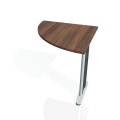 Prídavný stôl Hobis Flex FP 901 L - orech/kov