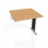 Rokovací stôl Flex, 80x75,5x80 cm, buk/kov 