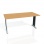 Rokovací stôl Flex, 160x75,5x80 cm, buk/kov 