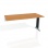 Rokovací stôl Flex, 160x75,5x80 cm, jelša/kov 