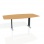 Rokovací stôl Flex, 200x75,5x110 cm, buk/kov 
