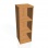 Policová skriňa Strong, 40x115,2x40 cm, jelša 