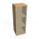 Policová skriňa Strong L, 40x115,2x40 cm, buk 