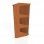 Policová skriňa Strong, 40x115,2x40 cm, čerešňa 