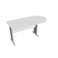 Prídavný stôl Hobis Cross CP 1600 1 - biela/kov