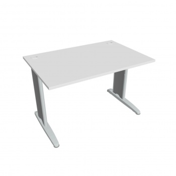 Písací stôl Hobis Flex FS 1200 - biela/kov