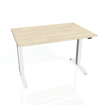 Písací stôl Hobis Motion MS 2 1200 - agát/biela