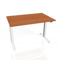 Písací stôl Hobis Motion MS 2 1200 - čerešňa/biela