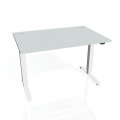 Písací stôl Hobis Motion MS 2 1200 - sivá/biela