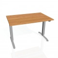 Písací stôl Hobis Motion MS 2 1600 - jelša/sivá