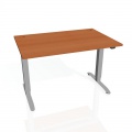 Písací stôl Hobis Motion MS 2 1600 - čerešňa/sivá
