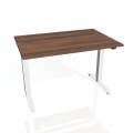 Písací stôl Hobis Motion MS 2 1600 - orech/biela