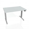 Písací stôl Hobis Motion MS 2M 1200 - sivá/sivá