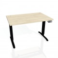 Písací stôl Hobis Motion MS 2M 1400 - agát/čierna