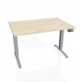 Písací stôl Hobis Motion MS 2M 1400 - agát/sivá