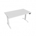 Písací stôl Hobis Motion MS 2M 1400 - biela/biela